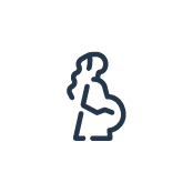 pregnant woman icon